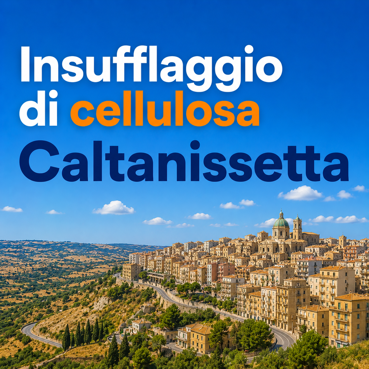Insufflaggio di cellulosa a Caltanissetta