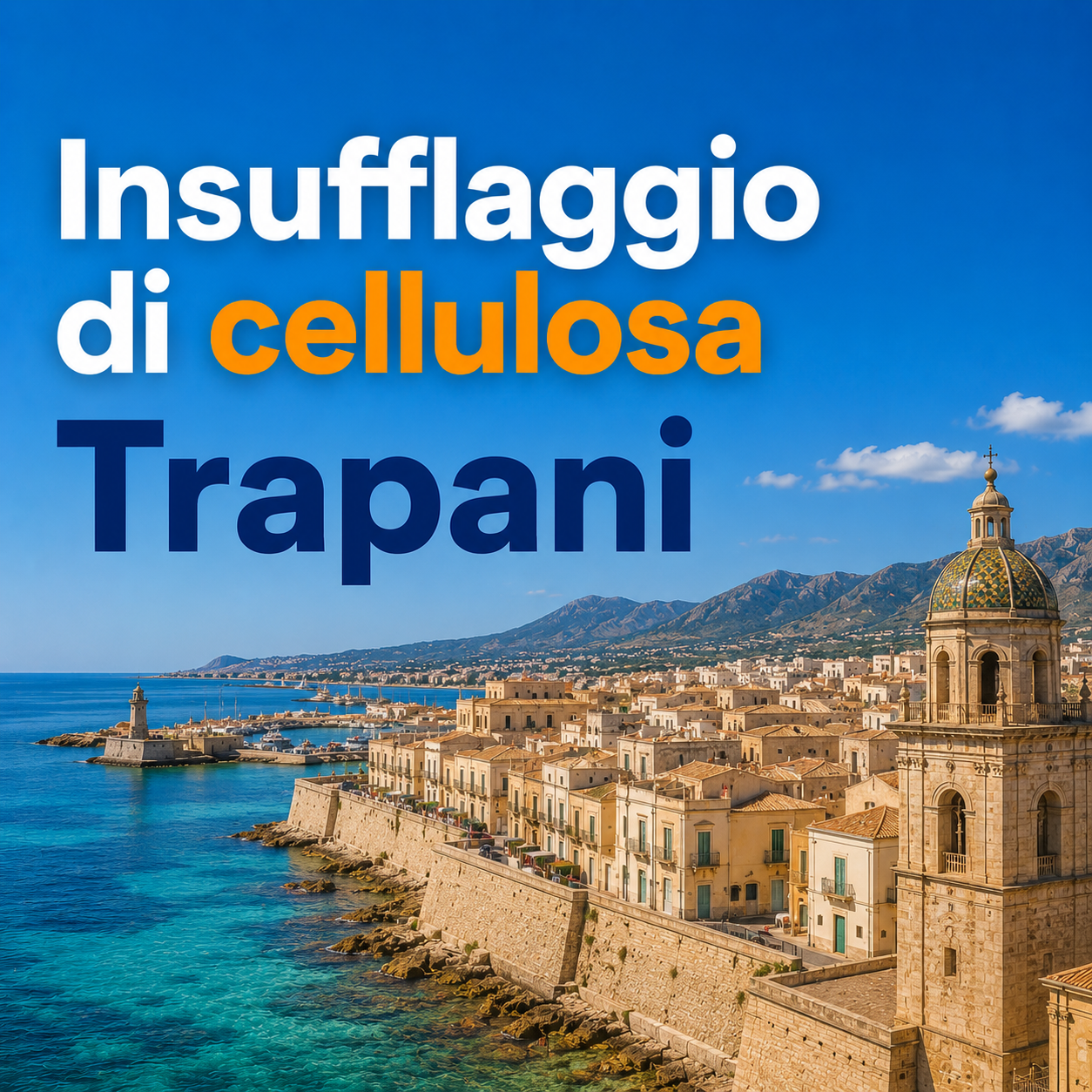 Insufflaggio di cellulosa a Trapani